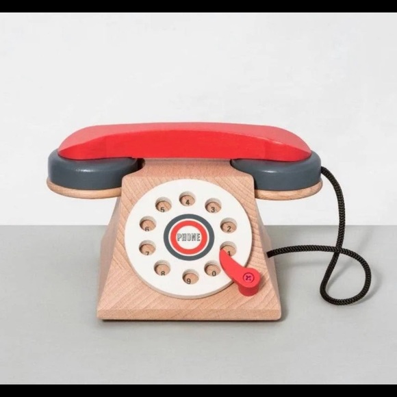 Wooden Toy Rotary Phone - Hearth & Hand™ with Magnolia - Picture 1 of 3